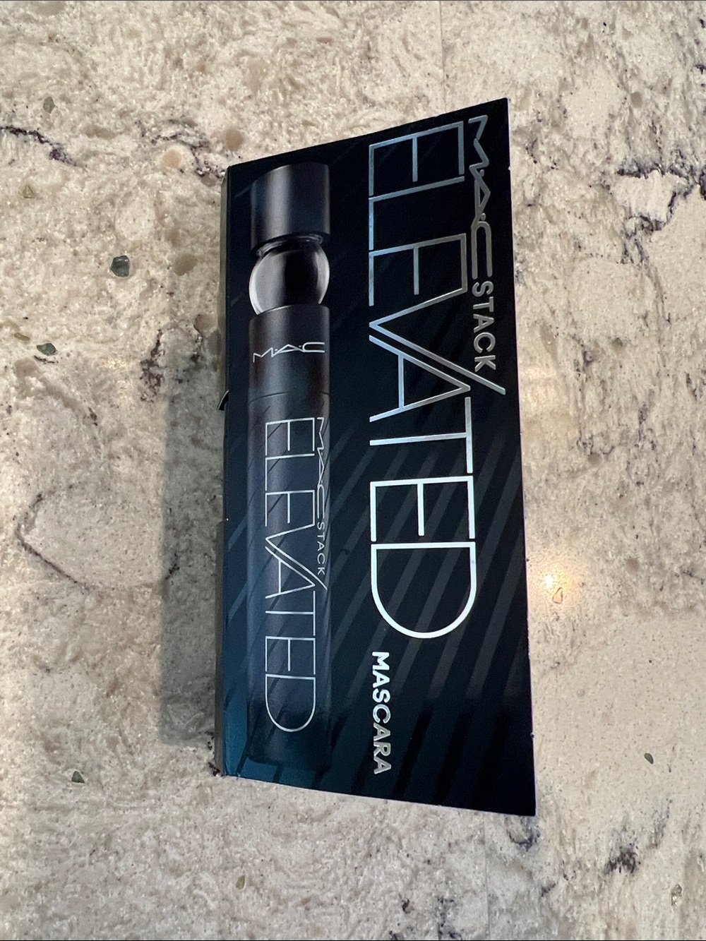 4/$14 MAC Stack Elevated Mascara, Black, Travel Size, New